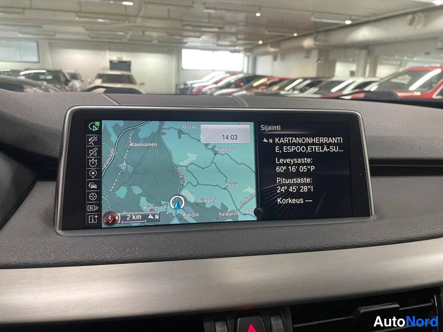 Harmaa BMW X5 2016, yksityiskohta, kuva 28