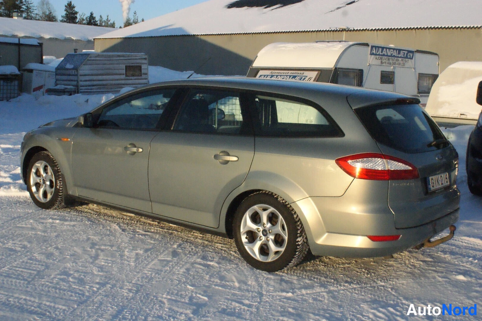 Vihreä Ford Mondeo 2009, takaviisto, kuva 6