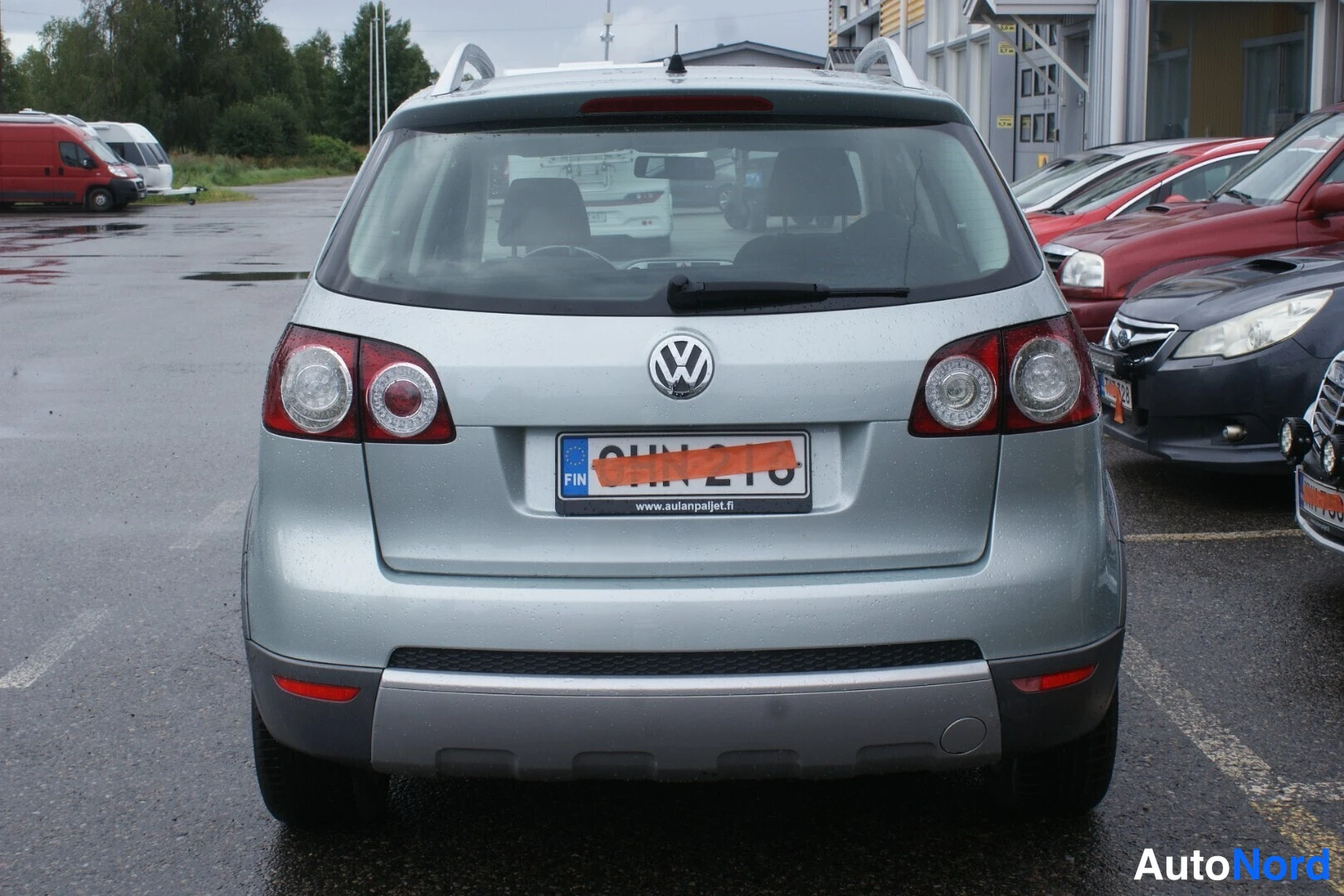 Harmaa Volkswagen Golf 2007, takaa, kuva 6