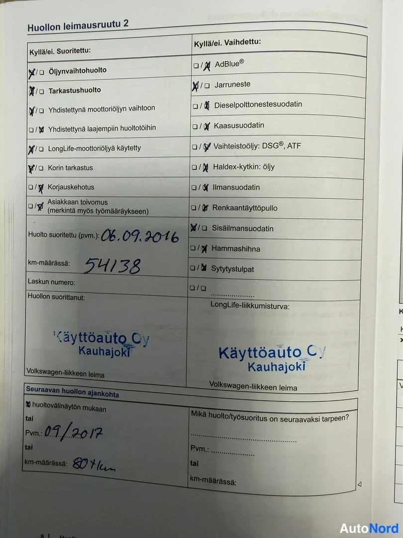 Sininen Volkswagen Passat 2013, asiakirja, kuva 21