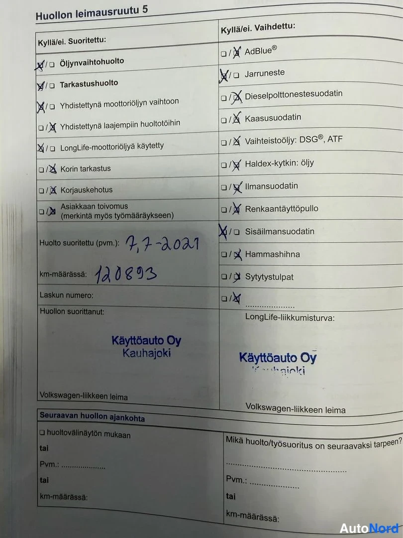 Sininen Volkswagen Passat 2013, asiakirja, kuva 24