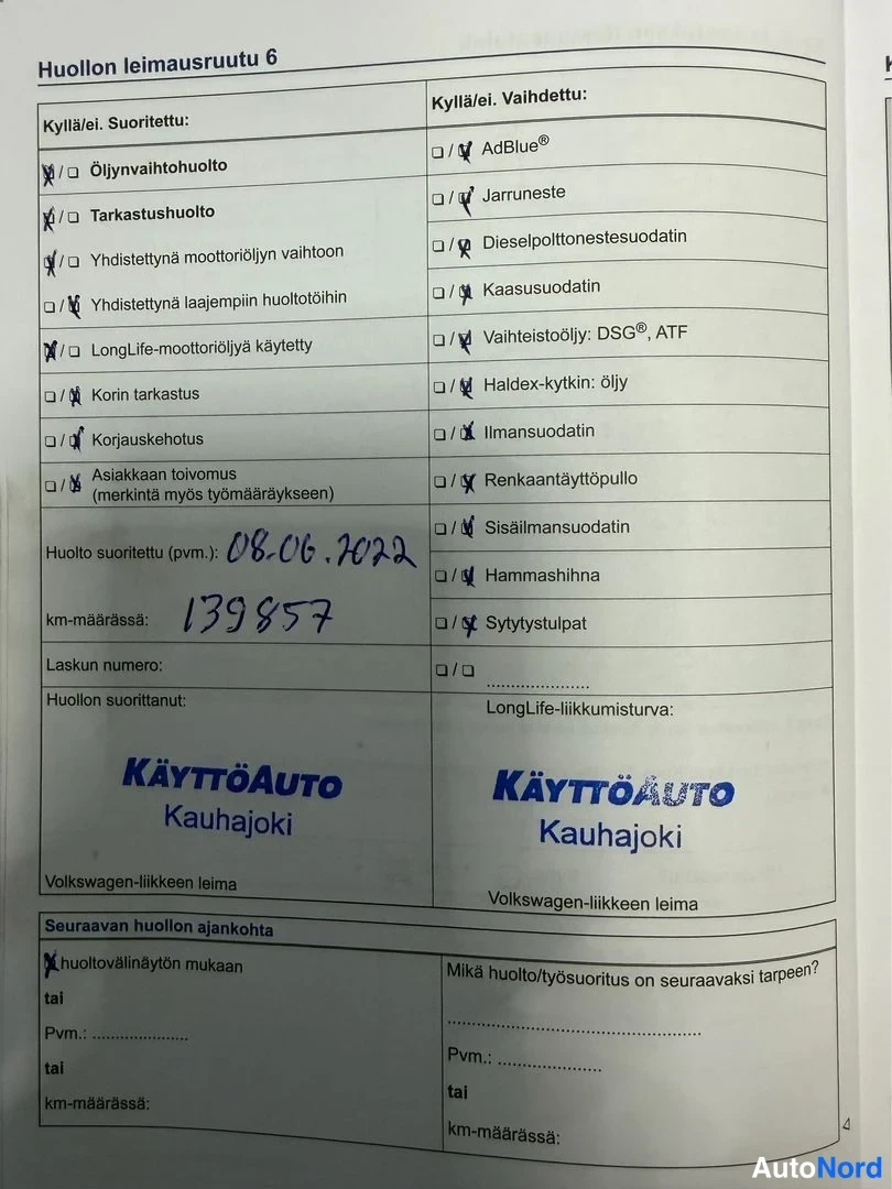 Sininen Volkswagen Passat 2013, asiakirja, kuva 25