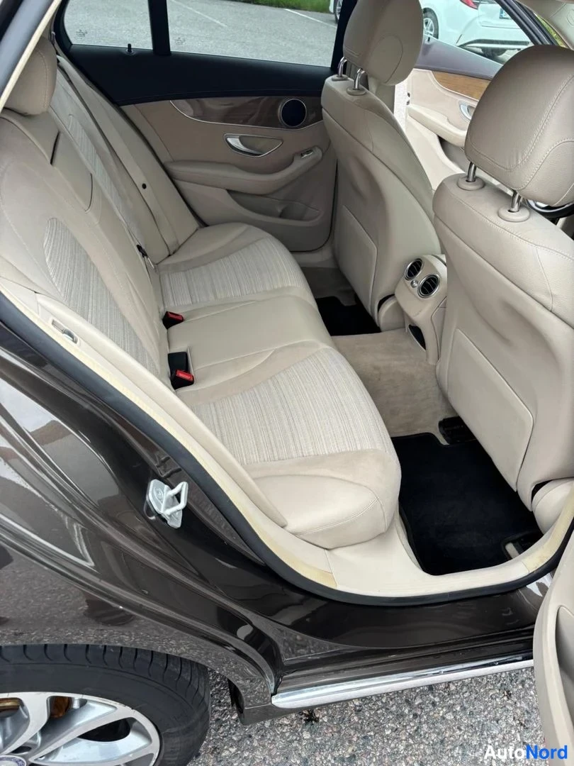 Brown Mercedes-Benz C 250 BlueTEC 4MATIC 2015, rear seats, photo 11