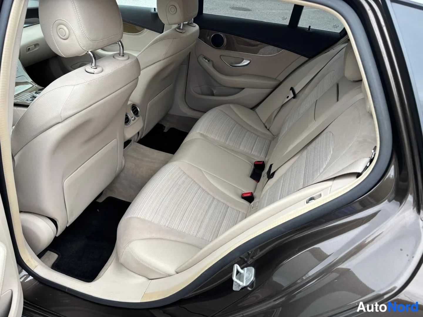 Brown Mercedes-Benz C 250 BlueTEC 4MATIC 2015, rear seats, photo 10