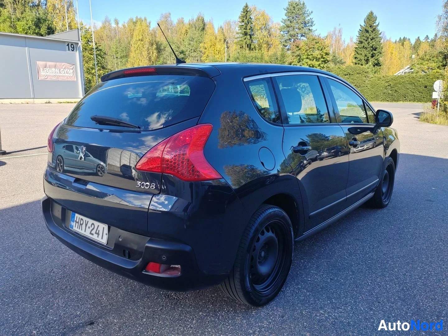 Harmaa Peugeot 3008 2010, takaviisto, kuva 6
