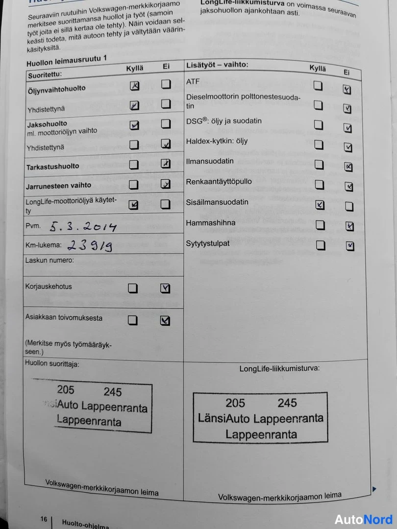 Svart Volkswagen Golf Variant 2012, dokument, bild 17