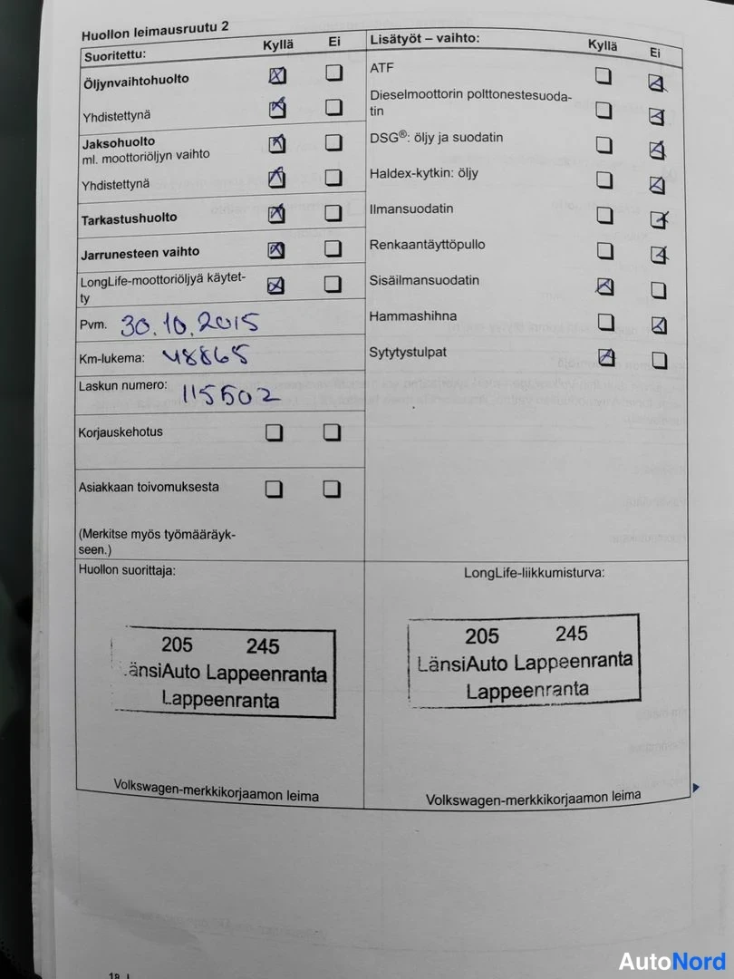 Svart Volkswagen Golf Variant 2012, dokument, bild 18