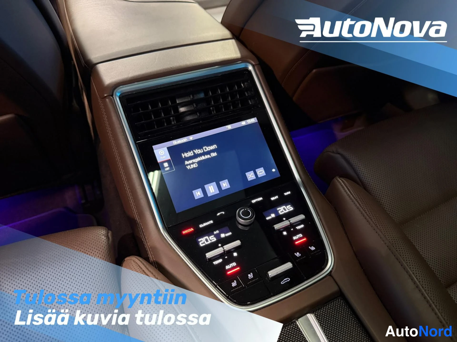 Musta Porsche Panamera Turbo S E-Hybrid 2020, yksityiskohta, kuva 10