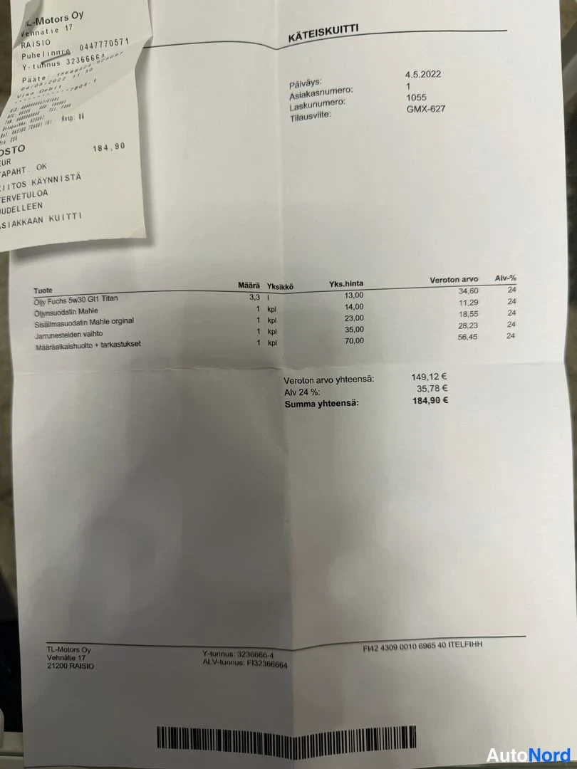 Valkoinen Citroen C3 2017, asiakirja, kuva 23