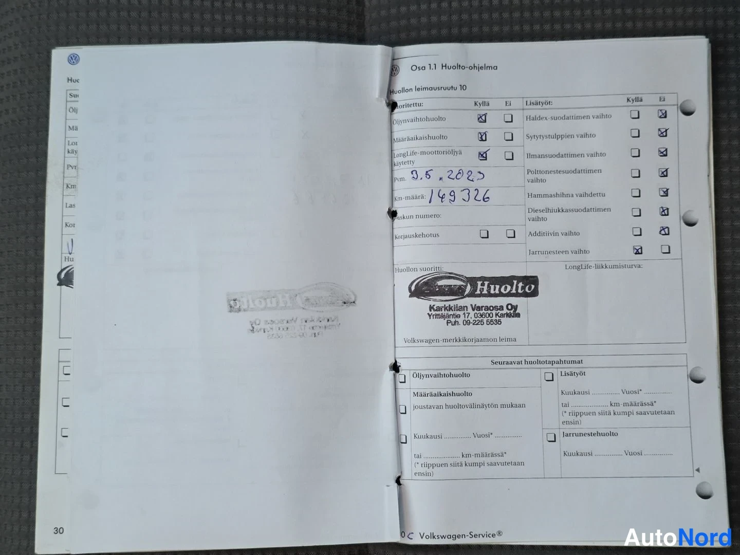 Sininen Volkswagen Polo 2005, asiakirja, kuva 32