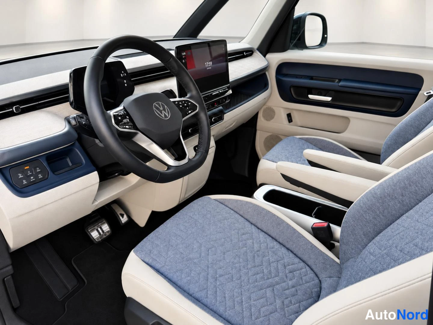 Sininen Volkswagen ID 2023, ohjaamo, kuva 6