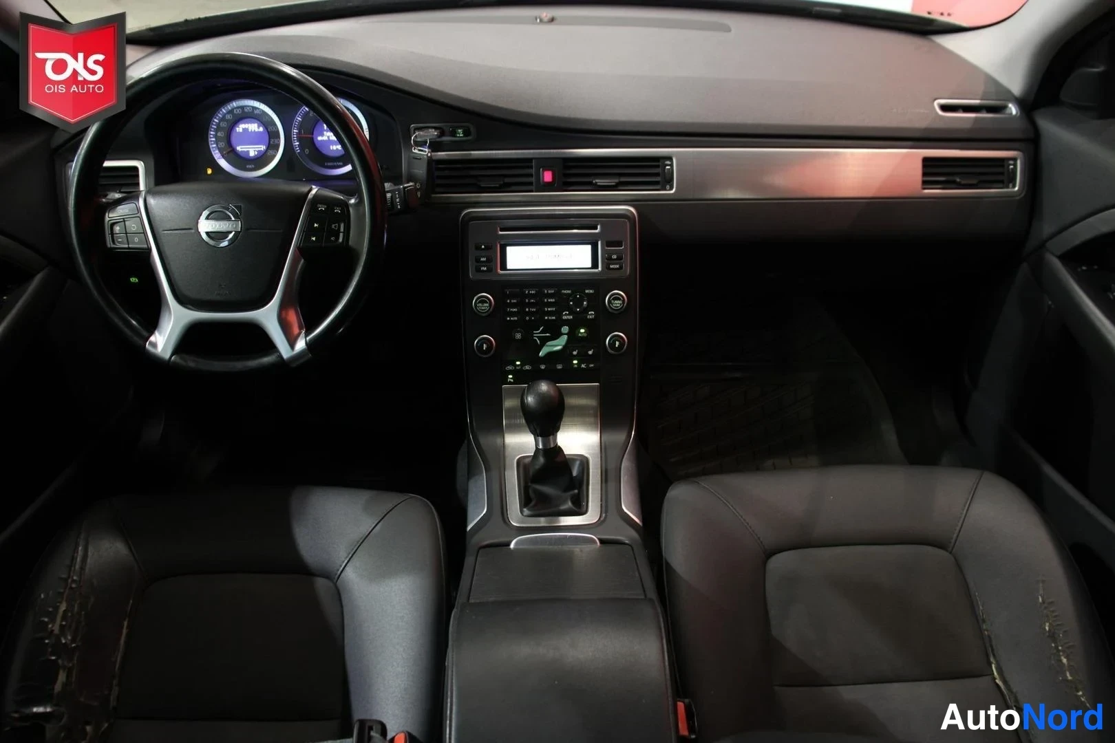 Vihreä Volvo S80 2010, ohjaamo, kuva 11