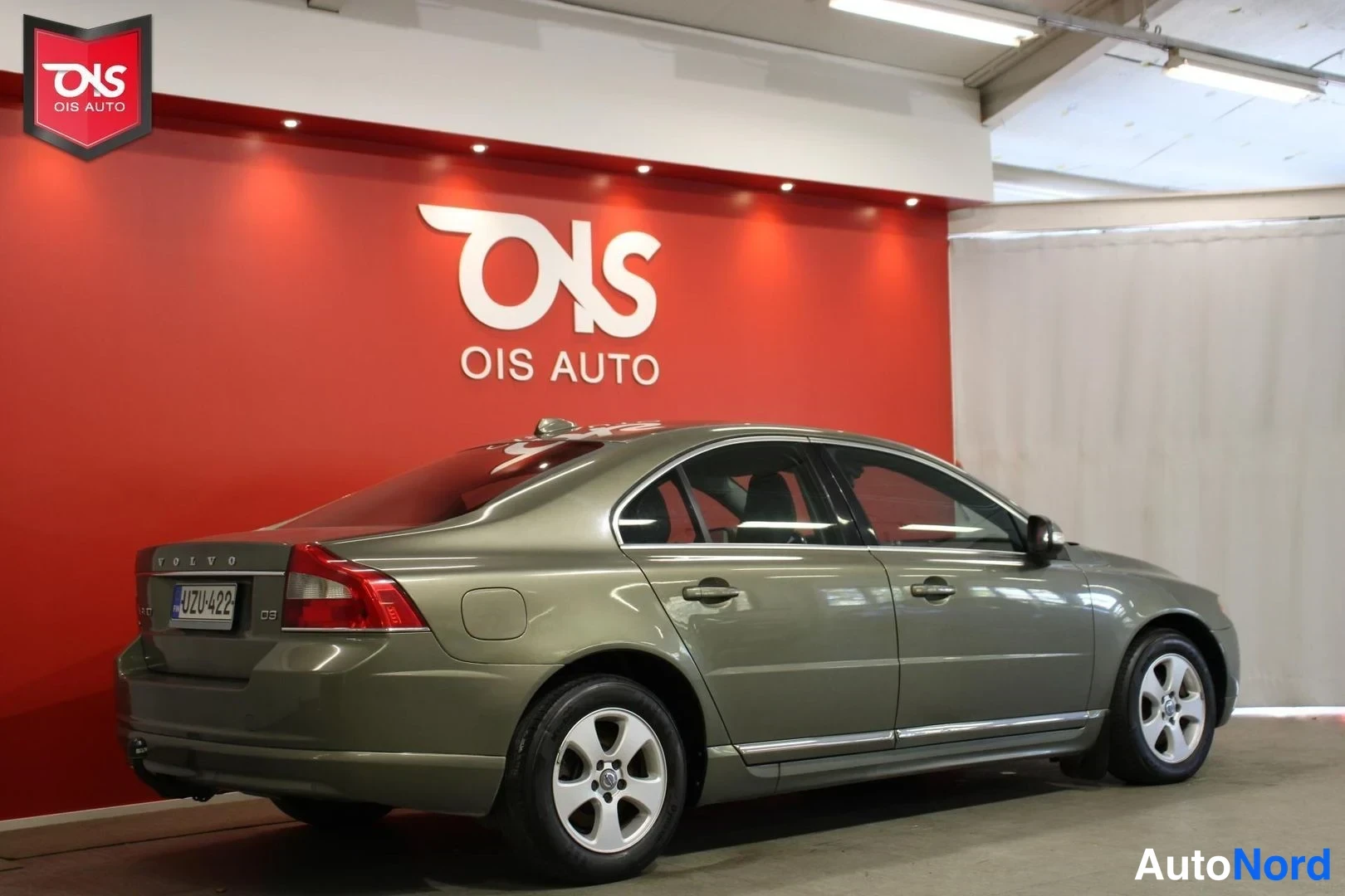 Vihreä Volvo S80 2010, takaviisto, kuva 5