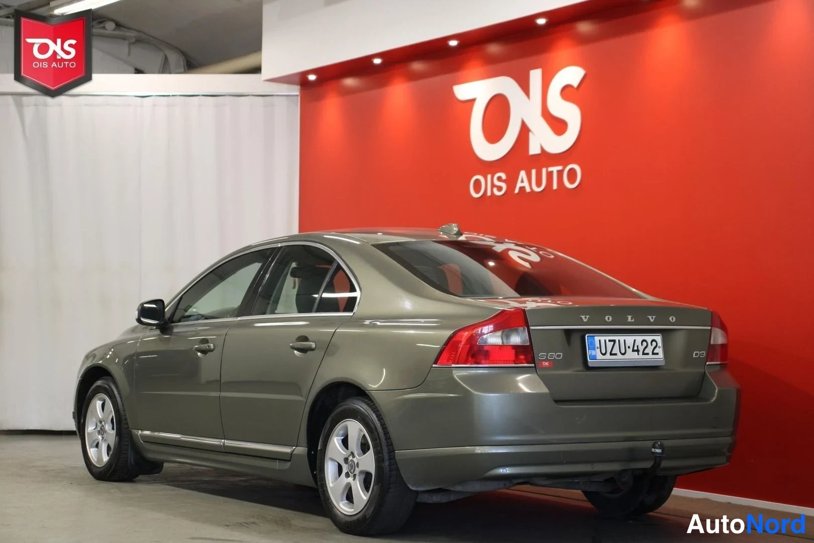 Vihreä Volvo S80 2010, takaviisto, kuva 7