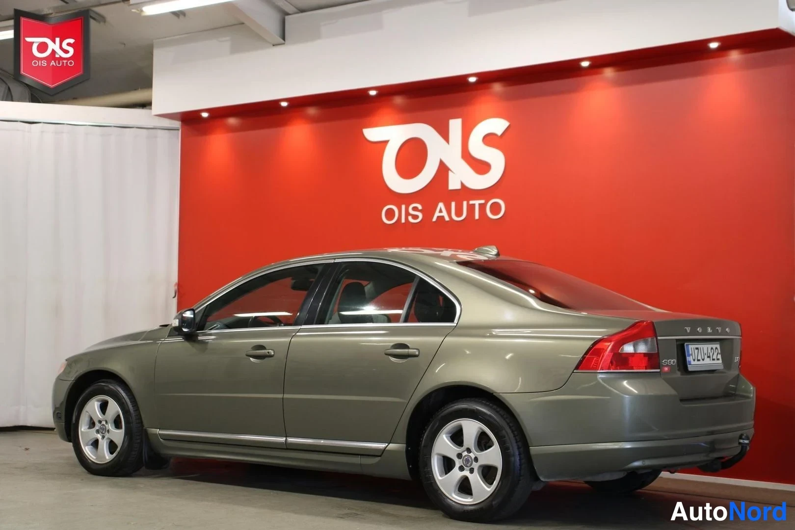 Vihreä Volvo S80 2010, takaviisto, kuva 8