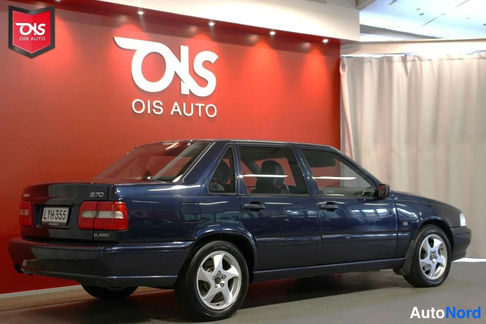 Sininen Volvo S70 2000, takaviisto, kuva 5