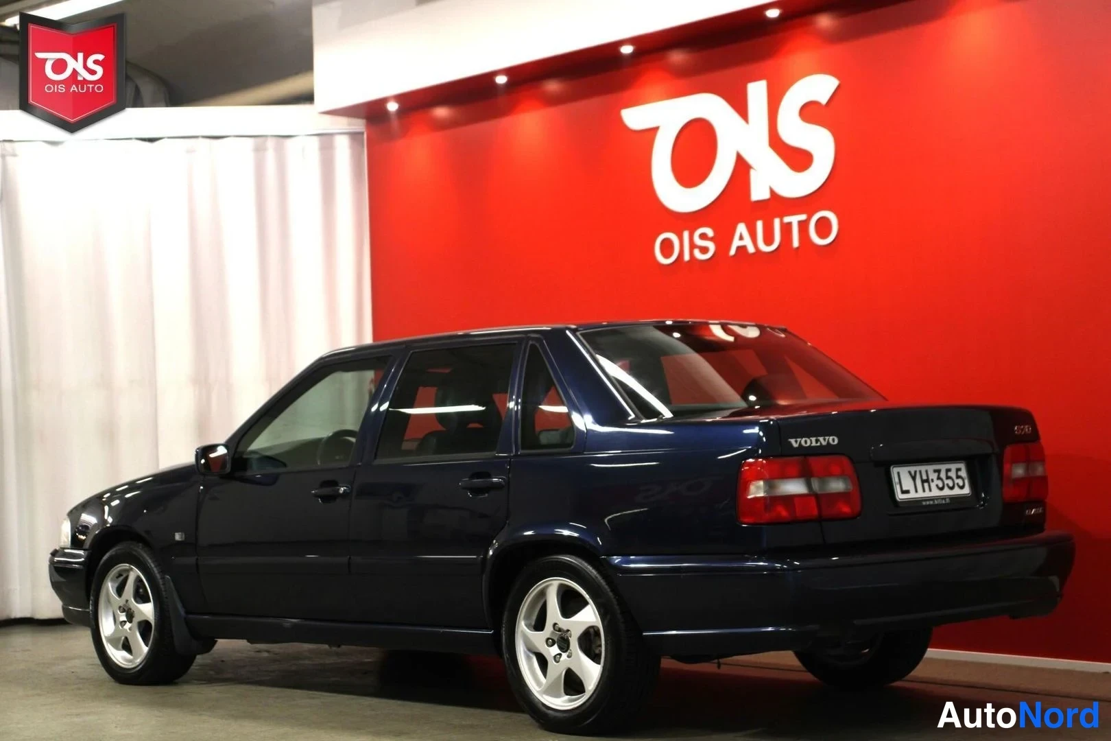 Sininen Volvo S70 2000, takaviisto, kuva 7