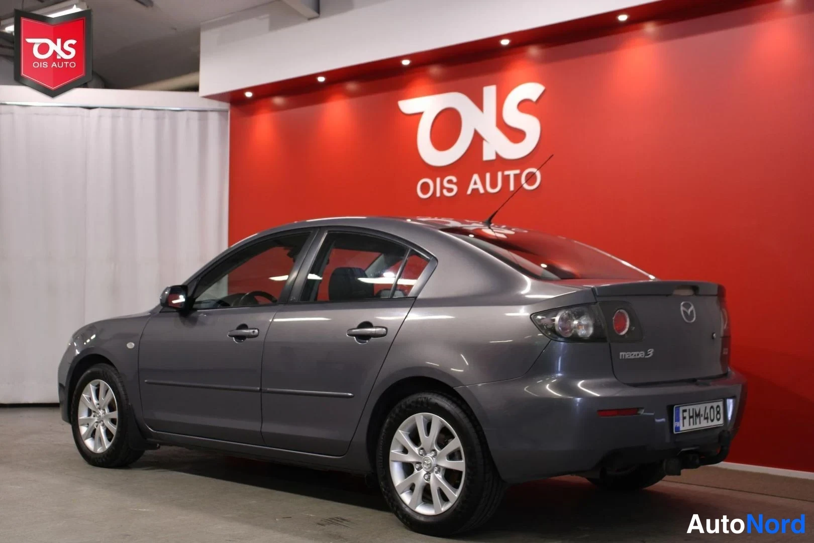 Harmaa Mazda 3 2007, takaviisto, kuva 8