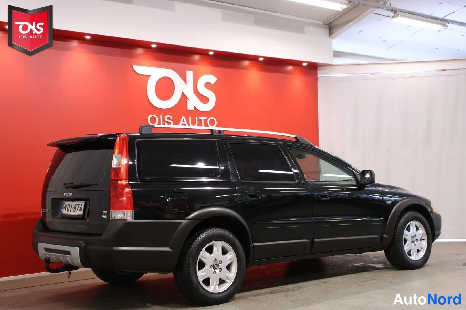 Musta Volvo XC70 2006, takaviisto, kuva 6