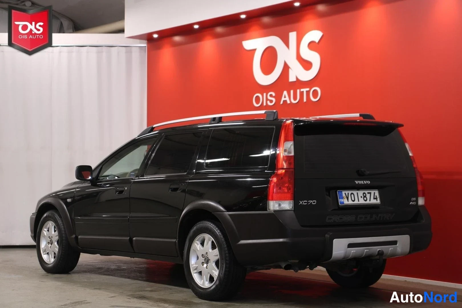Musta Volvo XC70 2006, takaviisto, kuva 7