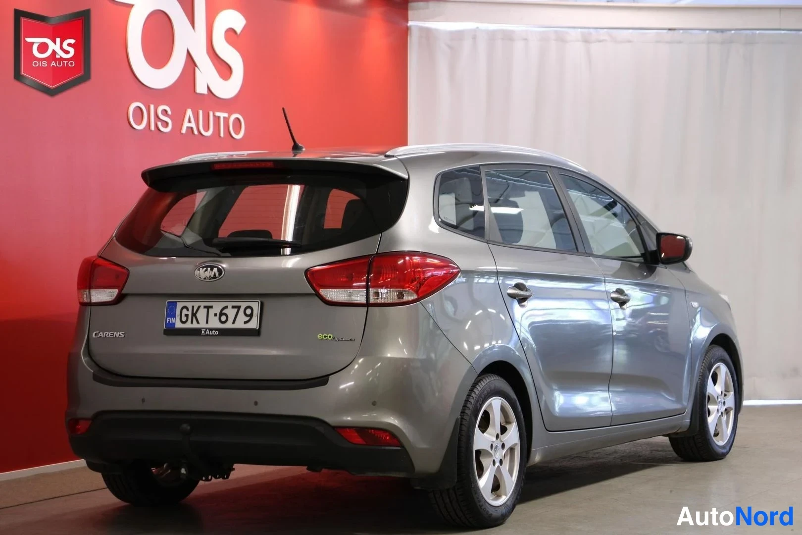 Harmaa Kia Carens 2013, takaviisto, kuva 6