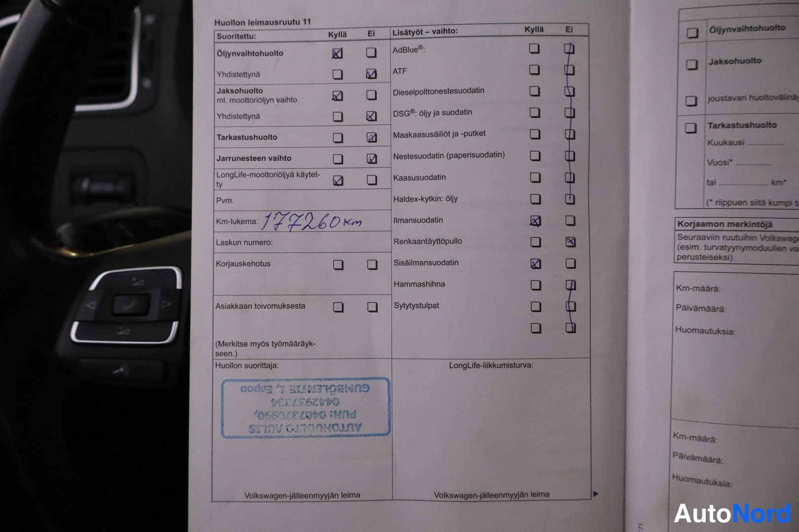Sininen Volkswagen Polo 2011, asiakirja, kuva 20