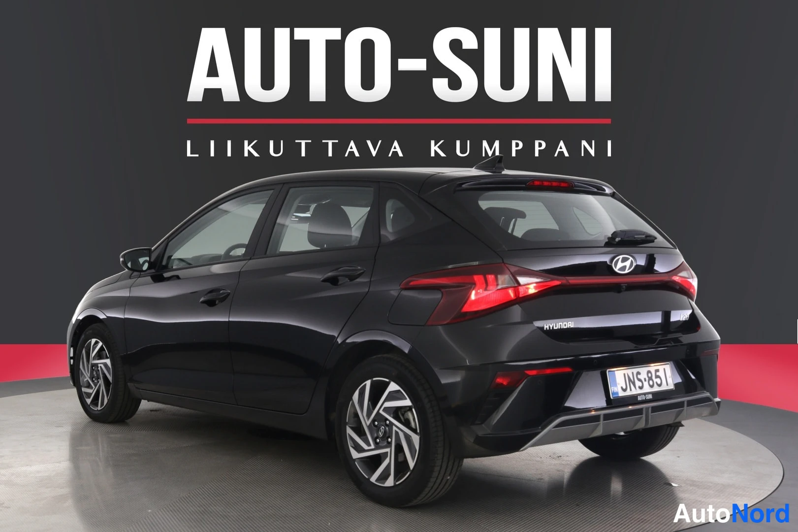 Musta Hyundai i20 2025, takaviisto, kuva 6
