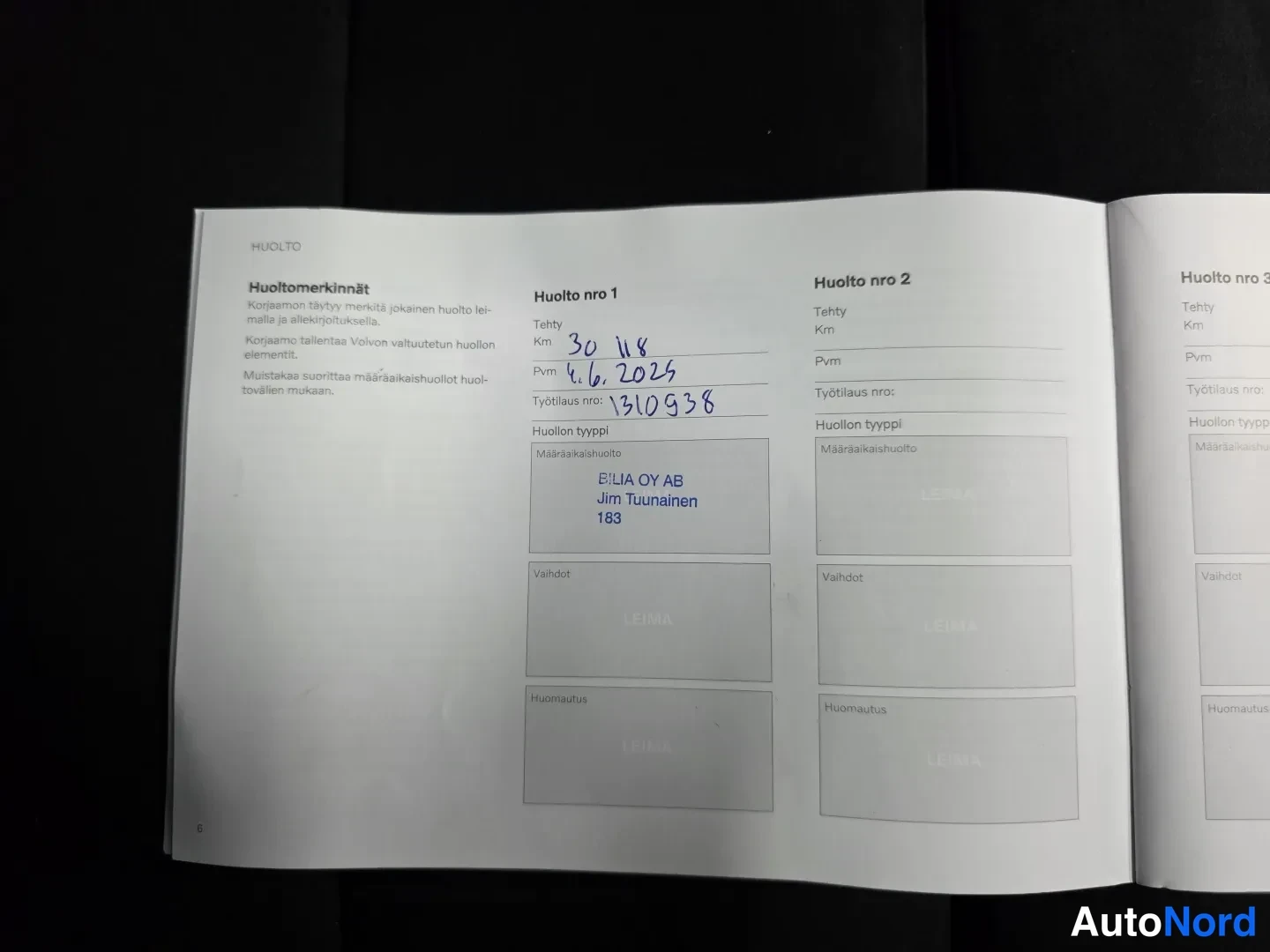 Sininen Volvo XC40 2024, asiakirja, kuva 22