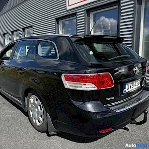 Musta Toyota Avensis 2010, takaviisto, kuva 7