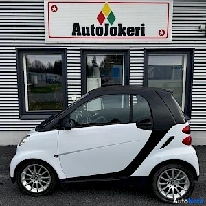 Valkoinen Smart fortwo coupe 2010, sivulta, kuva 5