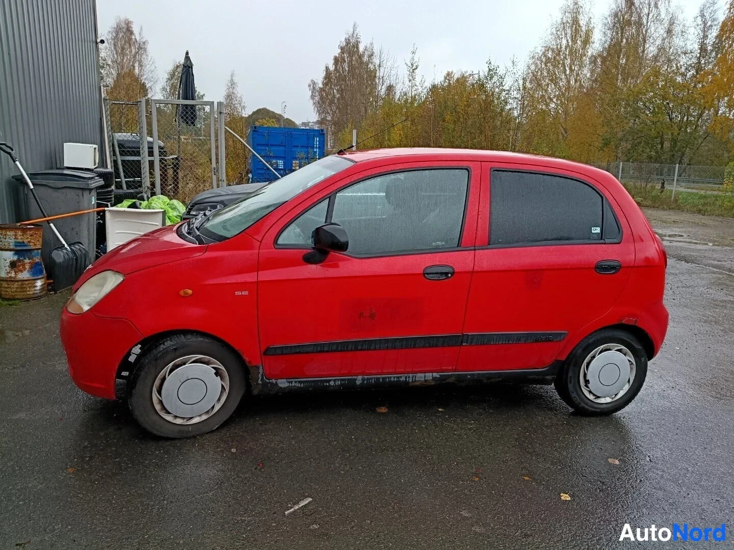 Punainen Chevrolet Matiz 2006, kuva 2