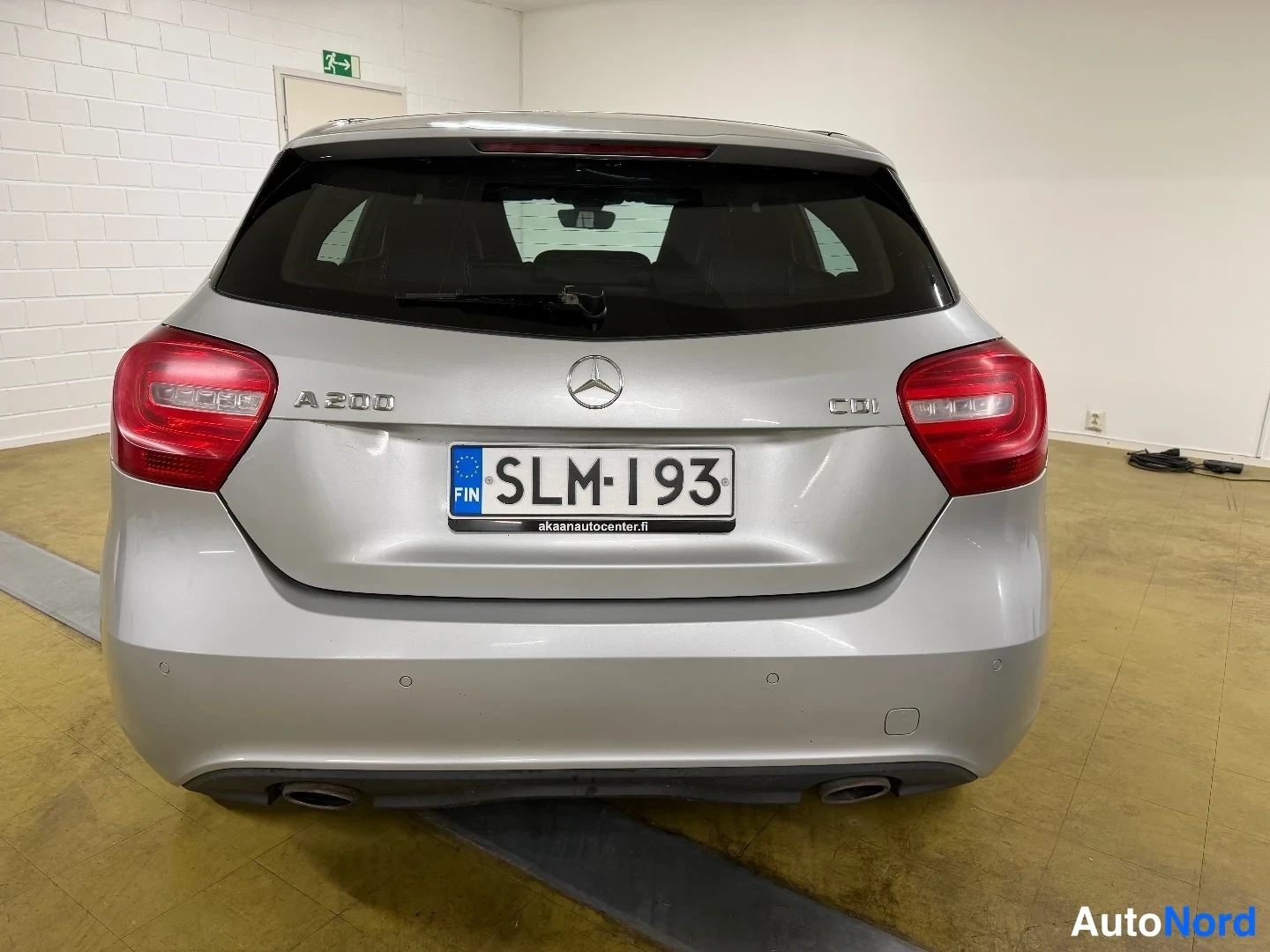 Silver Mercedes-Benz A 200 CDI 2014, bakifrån, bild 8