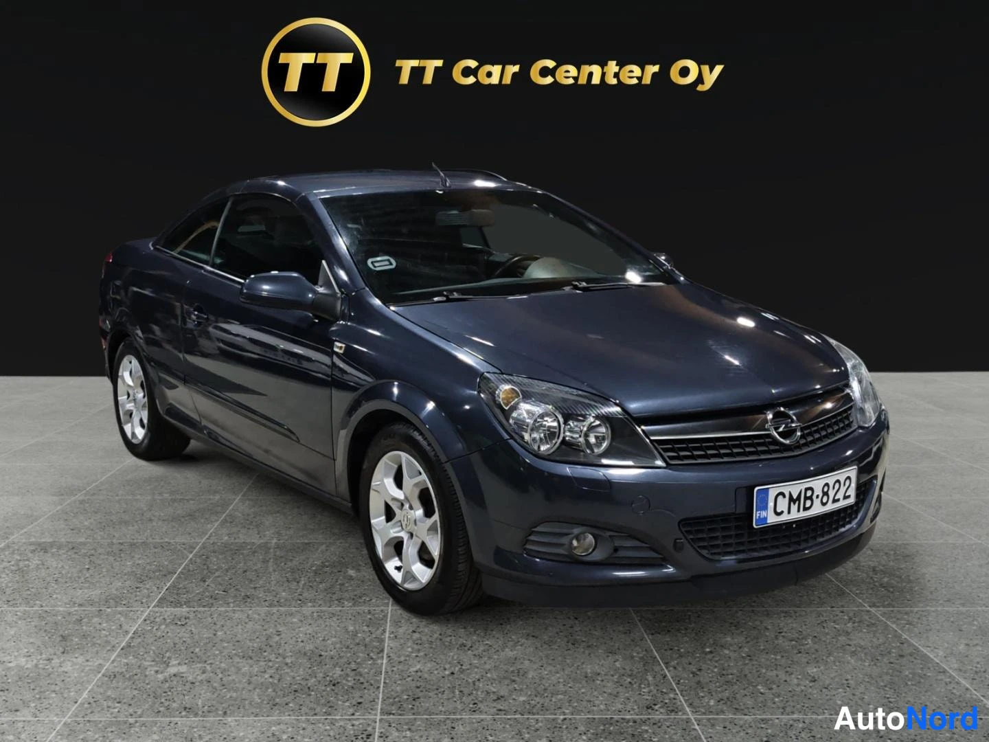 Sininen Opel Astra 2009, etuviisto, keula oikealle, kuva 4