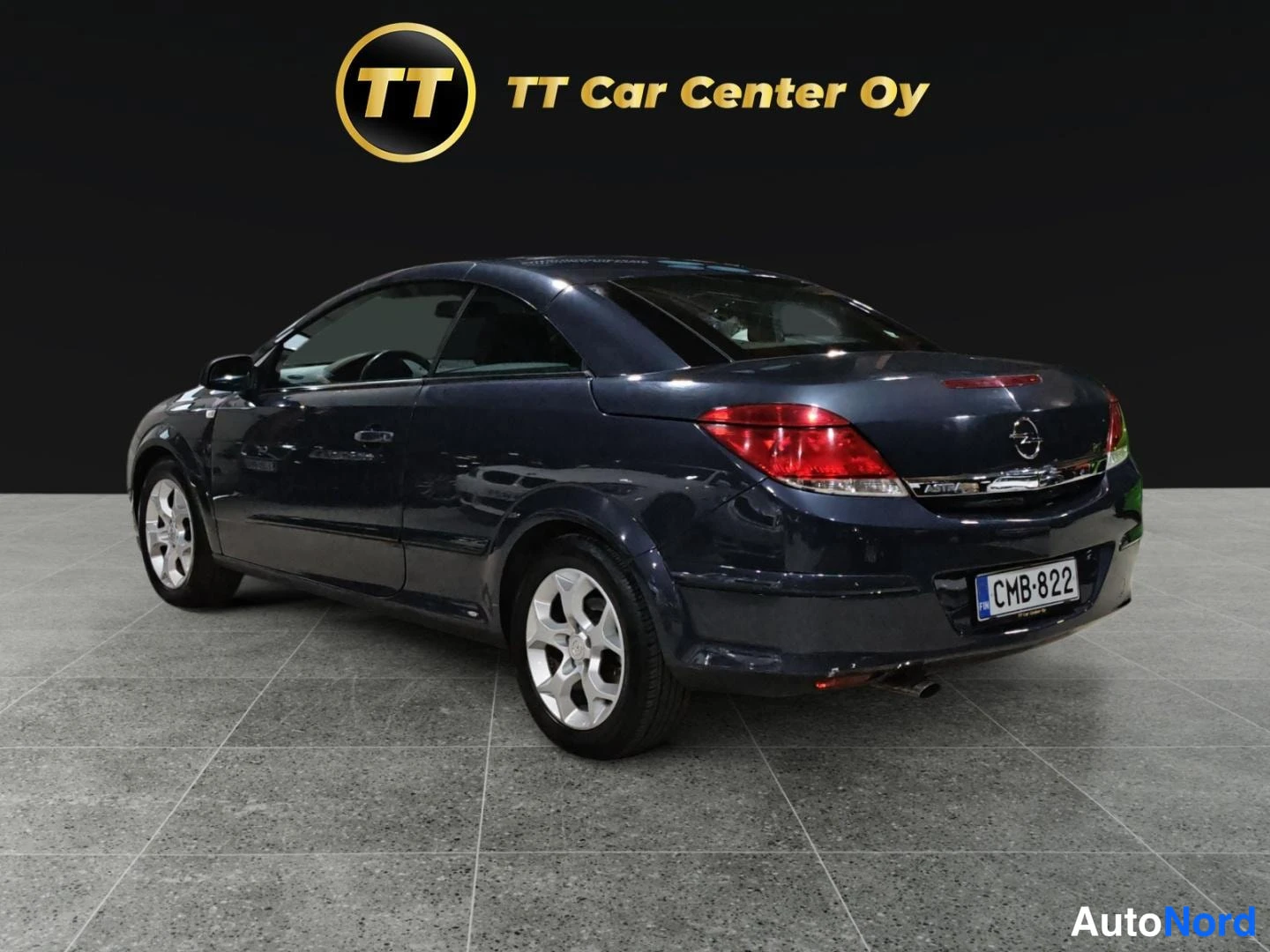 Sininen Opel Astra 2009, takaviisto, kuva 6