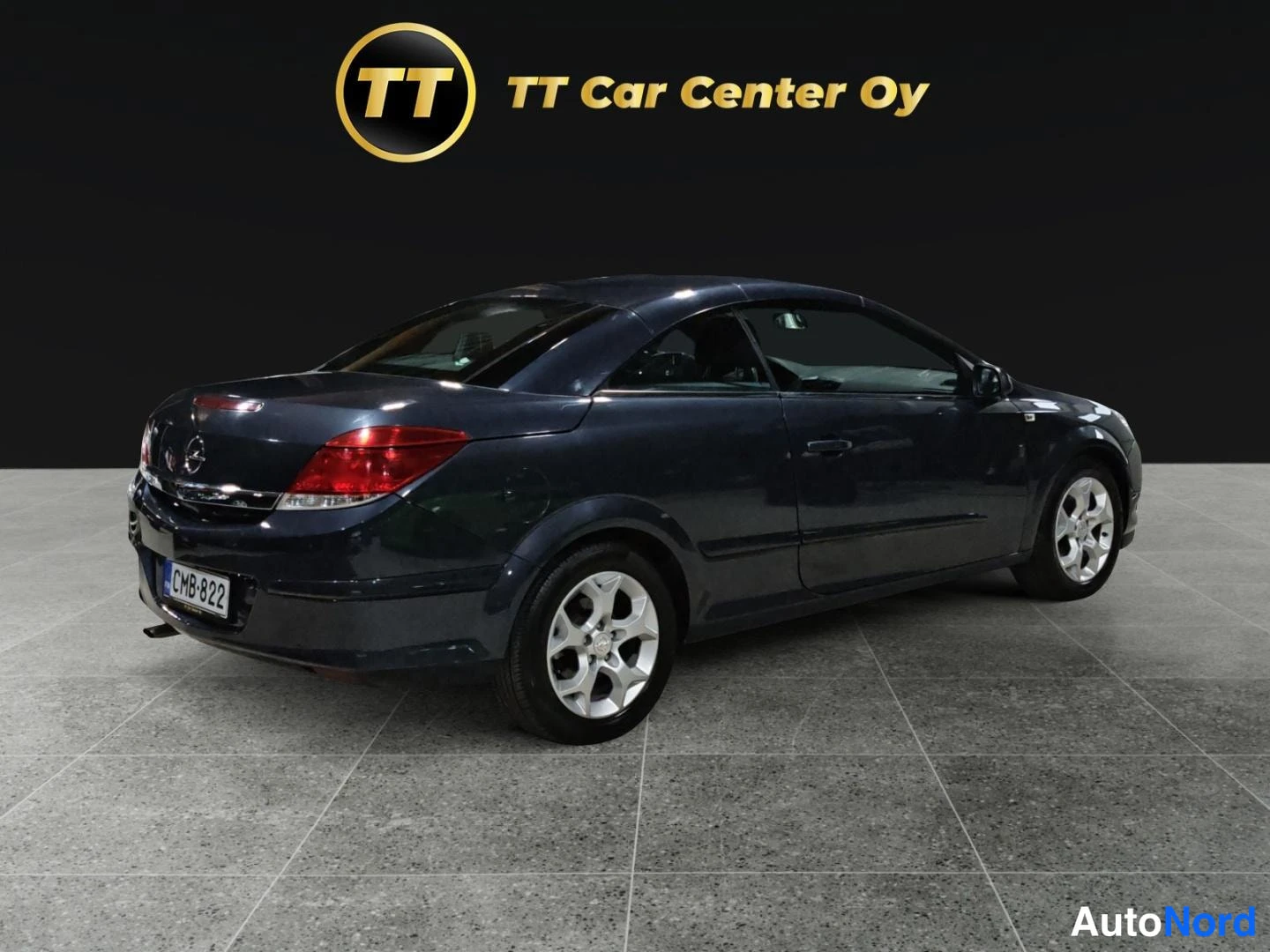 Sininen Opel Astra 2009, takaviisto, kuva 7