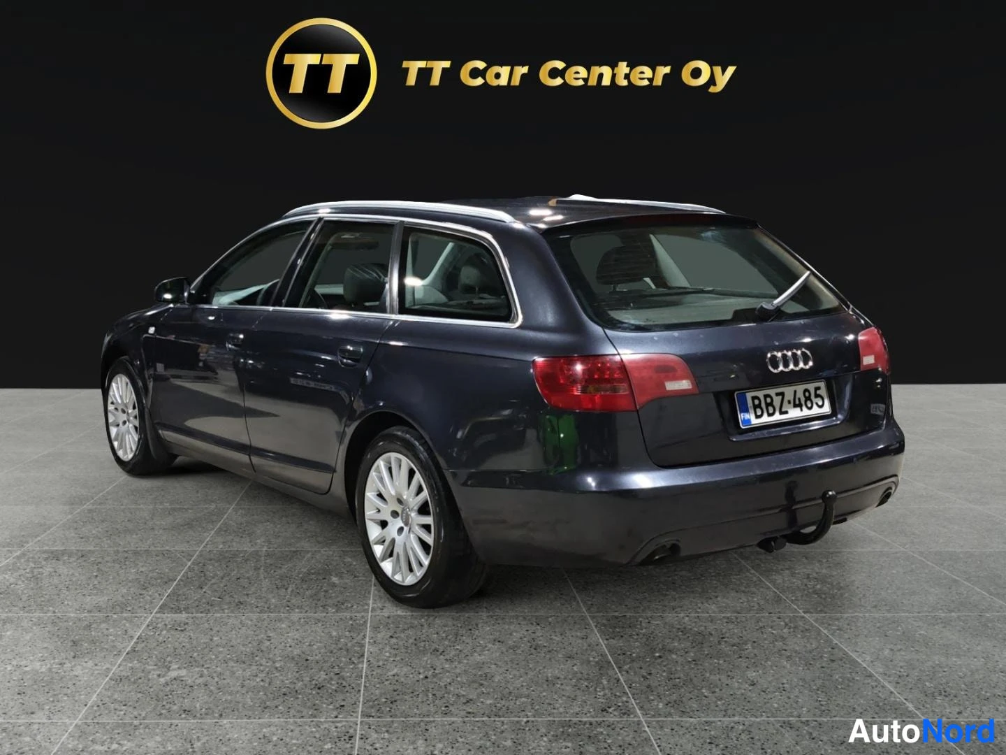Sininen Audi A6 2008, takaviisto, kuva 6