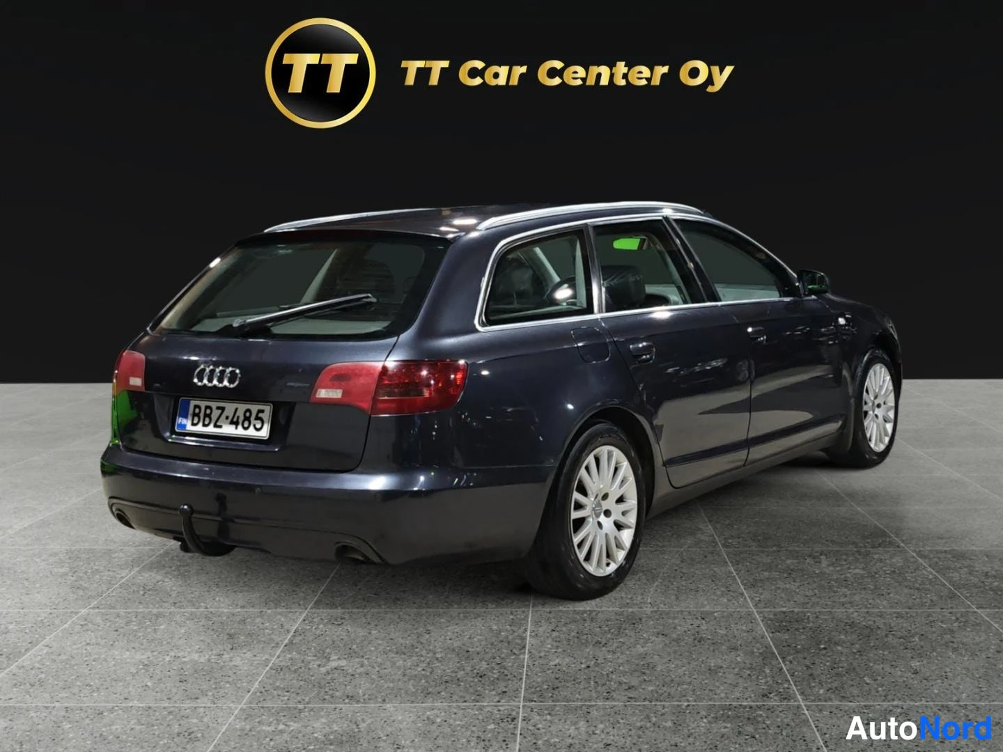 Sininen Audi A6 2008, takaviisto, kuva 7