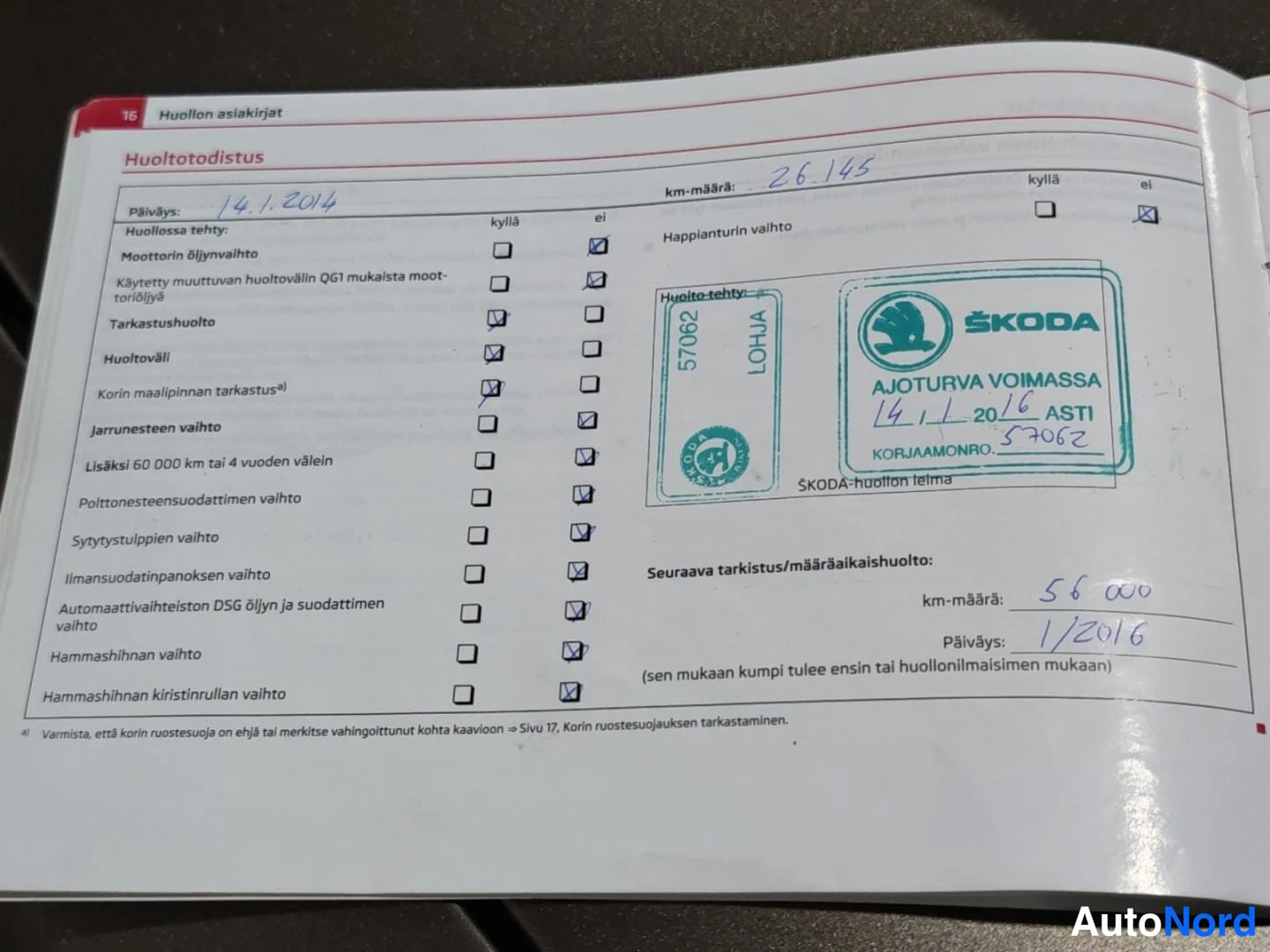 Skoda Yeti 2012, asiakirja, kuva 24