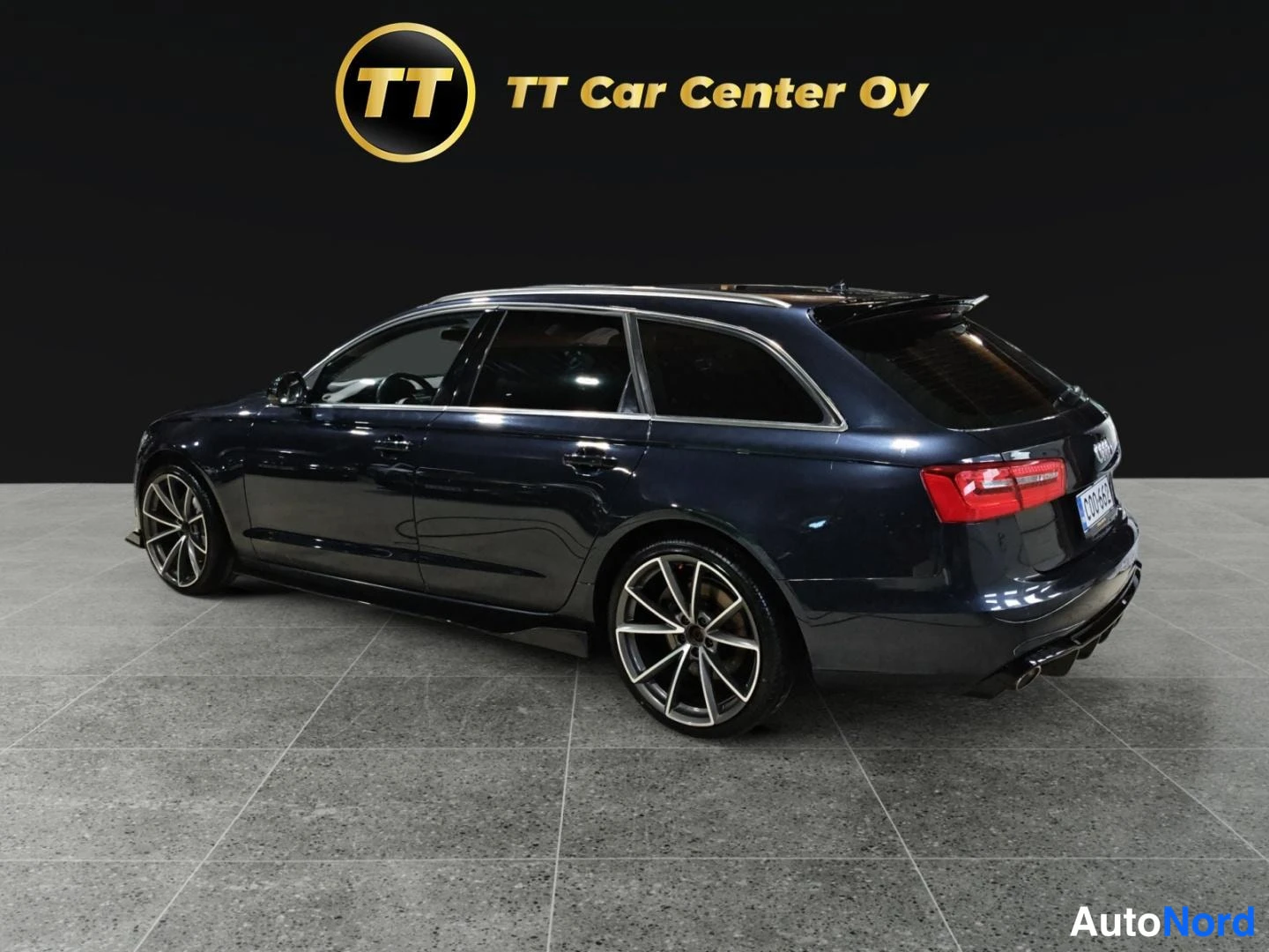 Sininen Audi A6 2012, takaviisto, kuva 5