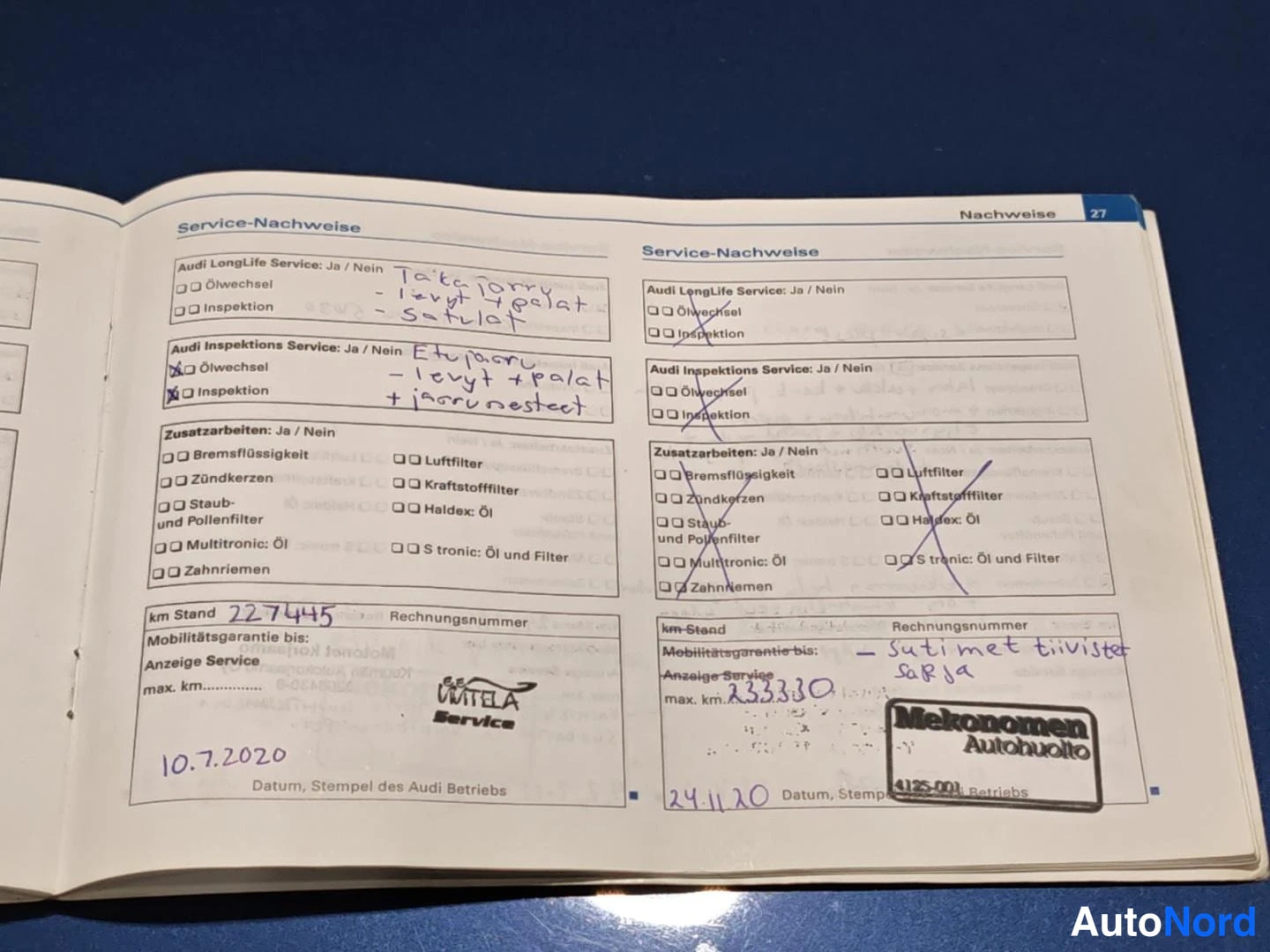 Sininen Audi A6 2007, asiakirja, kuva 22