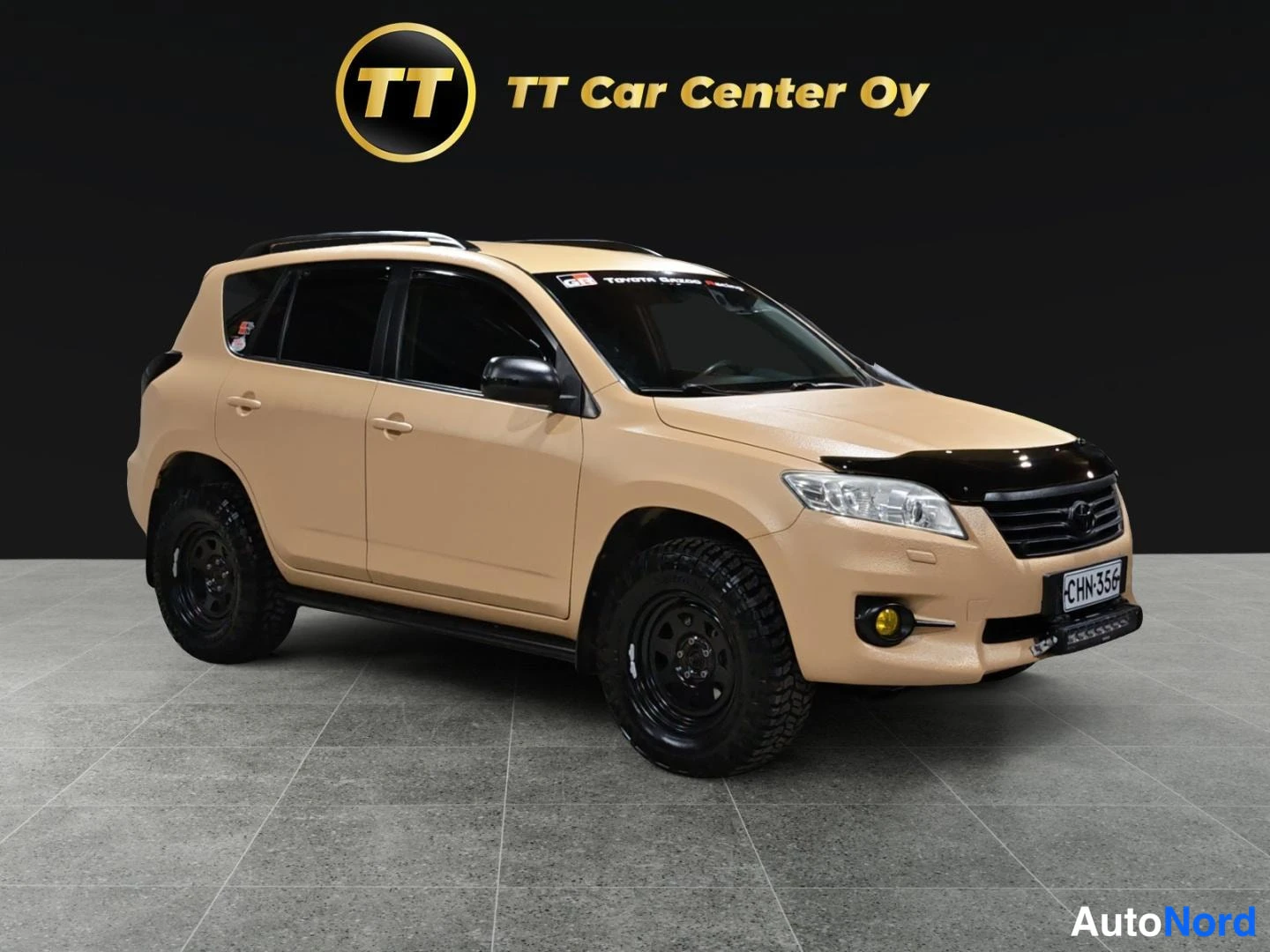 Beige Toyota RAV4 2010, etuviisto, keula oikealle, kuva 2