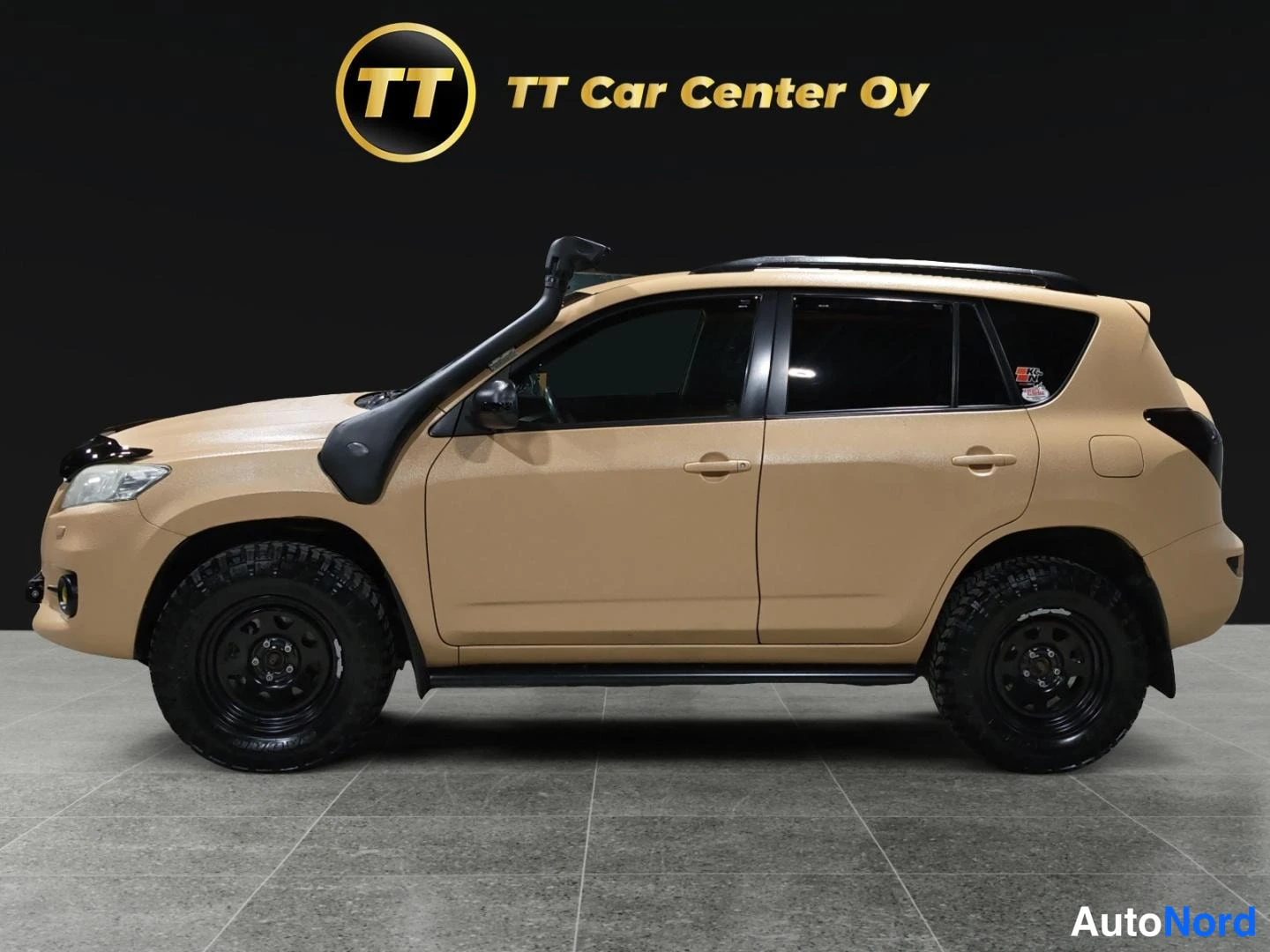 Beige Toyota RAV4 2010, sivulta, kuva 5