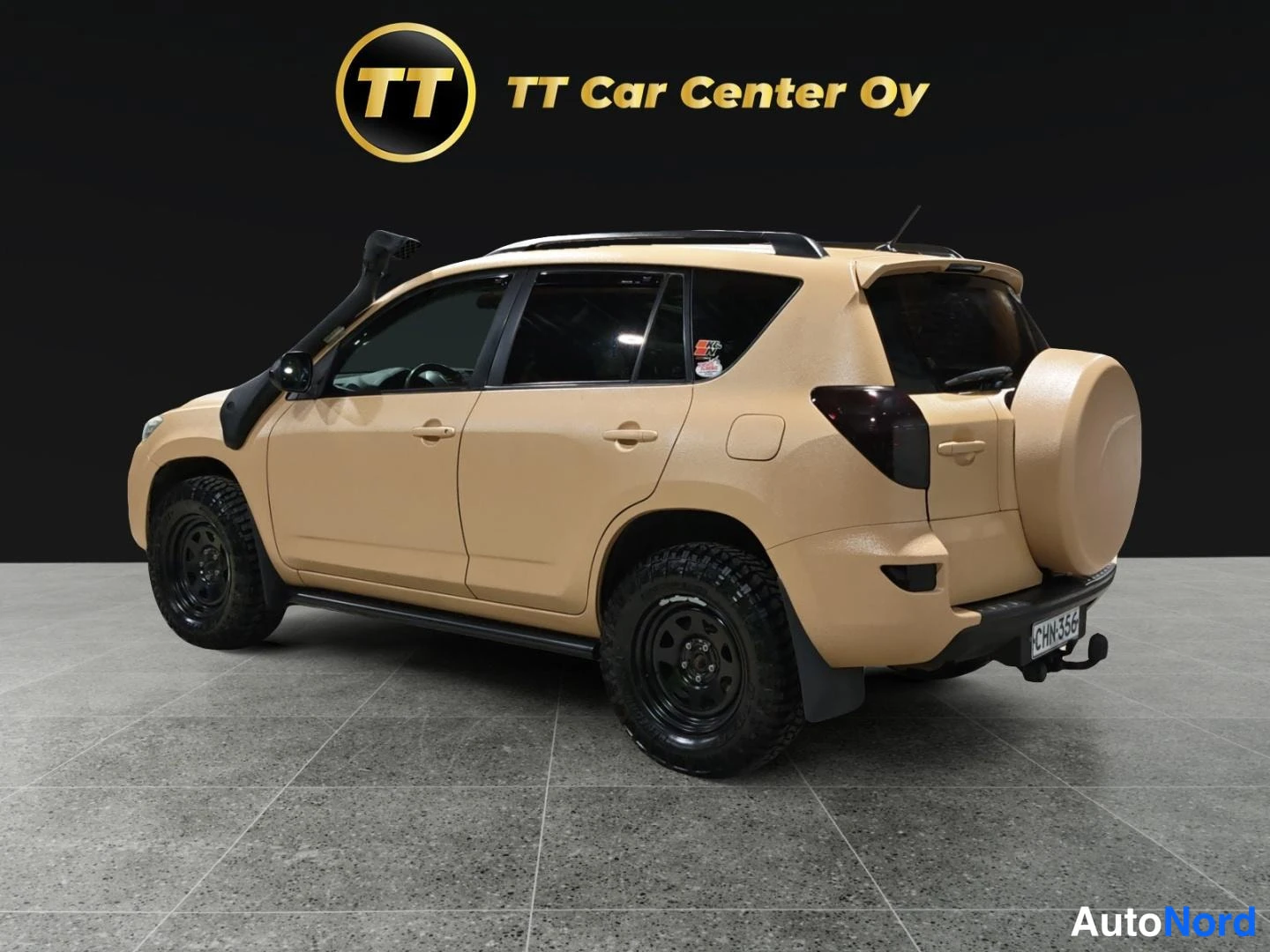 Beige Toyota RAV4 2010, takaviisto, kuva 6