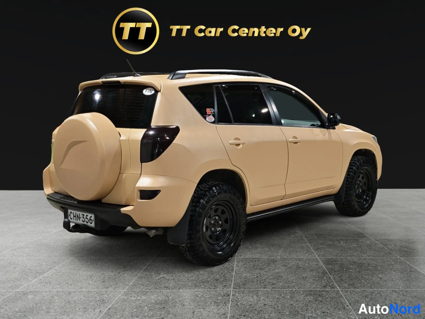 Beige Toyota RAV4 2010, takaviisto, kuva 7