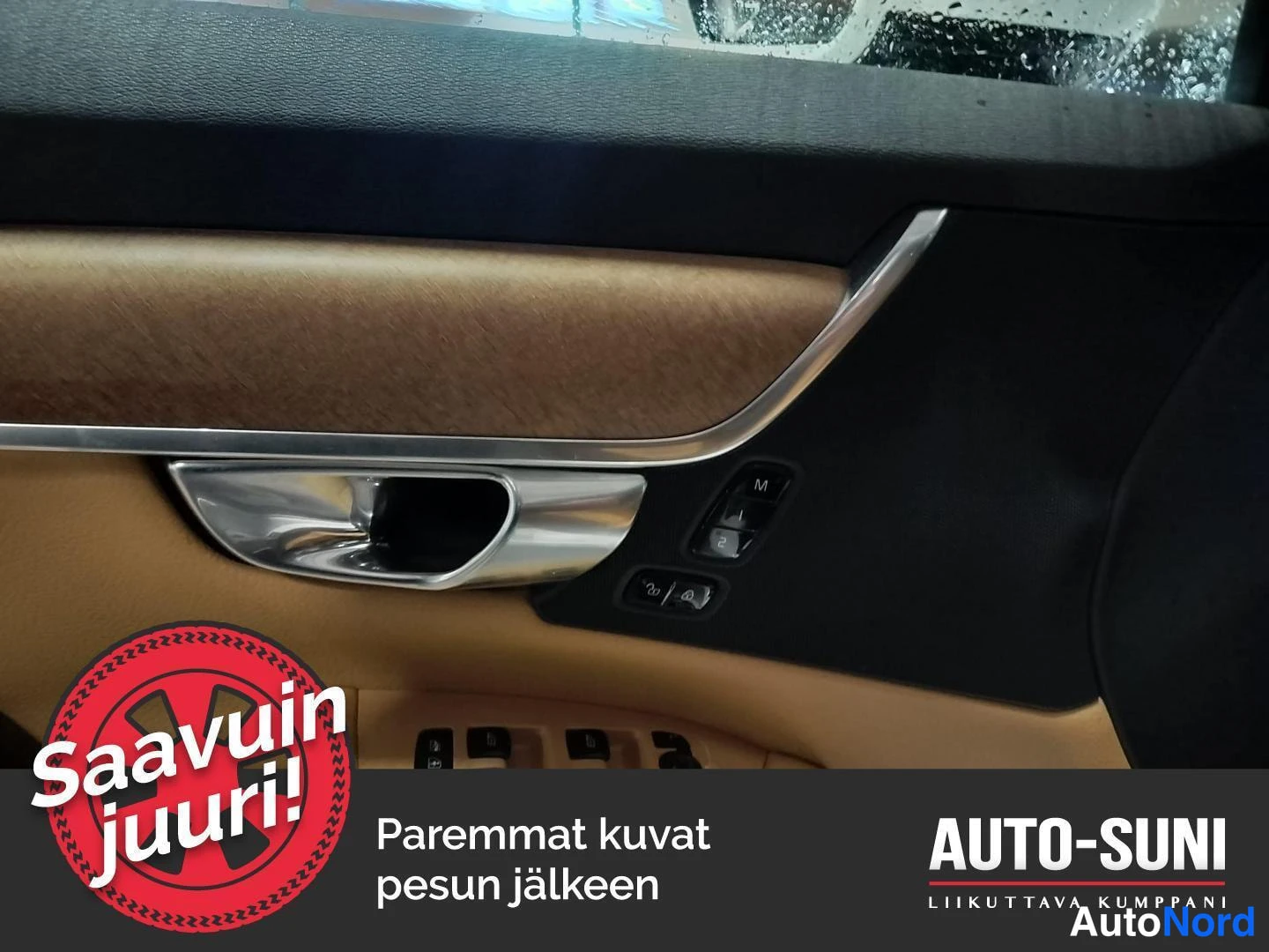 Valkoinen Volvo V90 2017, yksityiskohta, kuva 15