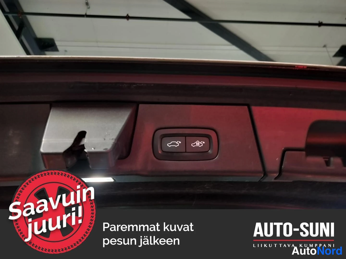 Valkoinen Volvo V90 2017, yksityiskohta, kuva 16