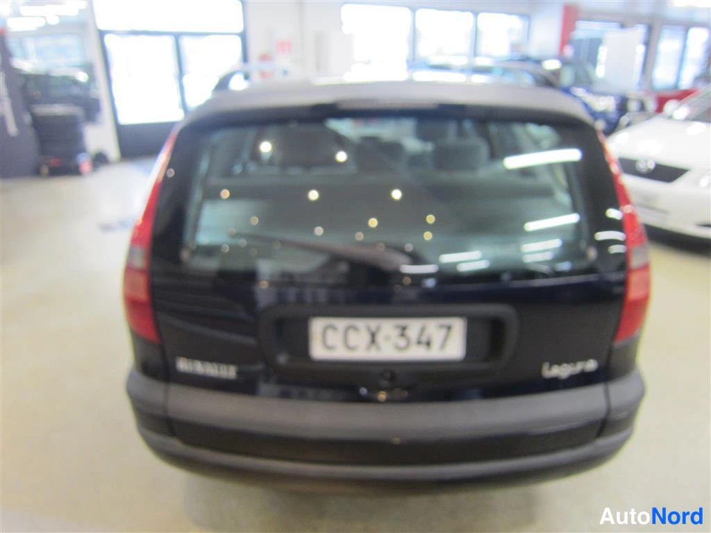 Sininen Renault Laguna 1999, takaa, kuva 5