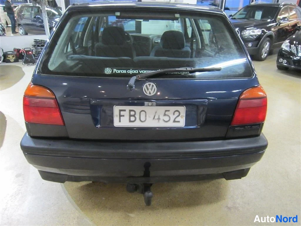 Sininen Volkswagen Golf 1994, takaa, kuva 8