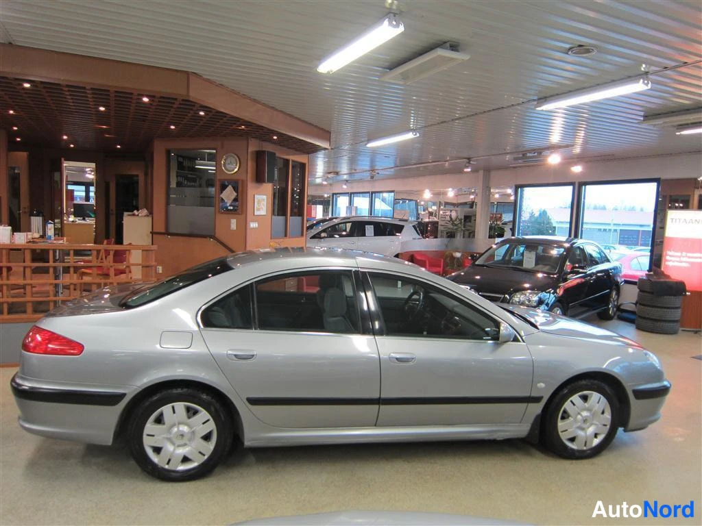 Harmaa Peugeot 607 2001, takaviisto, kuva 7
