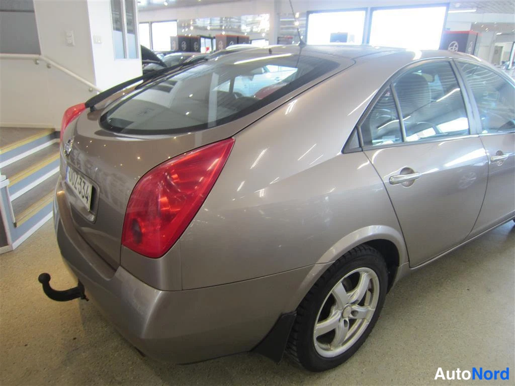 Beige Nissan Primera 2007, takaviisto, kuva 7